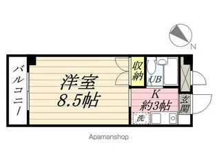 フェアビューヴィラ【3階】の間取り