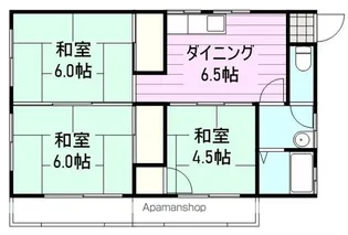 高橋アパート【201号室】の間取り