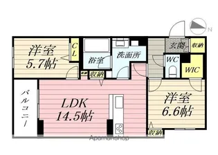 カノープス【2階】の間取り