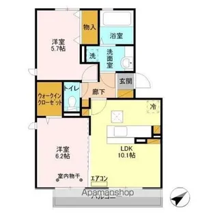 LIEN(リアン)【1階】の間取り