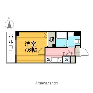 1Kの間取り画像