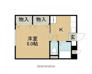 メゾン・エスポワール【101号室】の間取り