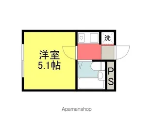 インベストメント橋本【2階】の間取り
