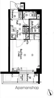 グラントゥルース中野江原町【2階】の間取り