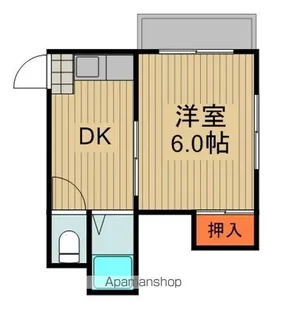 サンシャイン藤田【3階】の間取り