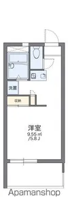 レオパレスブライト【1階】の間取り