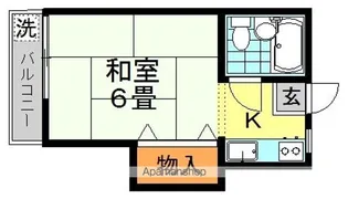 東高ハイム【2階】の間取り