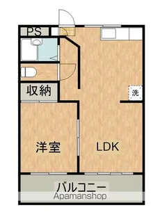 リーノ壱番館【1階】の間取り