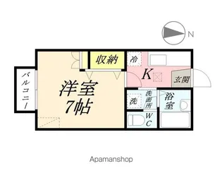 シャイン117【2階】の間取り