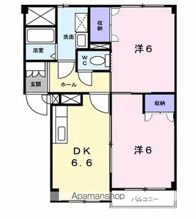 セジュール【1階】の間取り