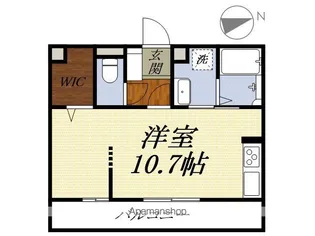クレシア【1階】の間取り