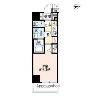 プレール・ドゥーク浅草Ⅳ【3階】の間取り