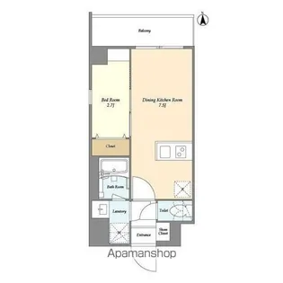 グランカーサ尾久【2階】の間取り
