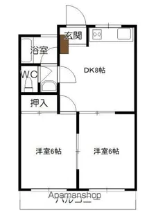 メゾン三宅【3階】の間取り