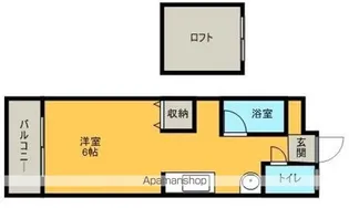 ビューライフ曰佐【1階】の間取り