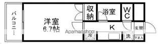 Y’S荒町【608号室】の間取り