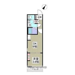 SUNNY HILL MINAMI HANAZONO【3階】の間取り