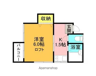 セレサコート【2階】の間取り