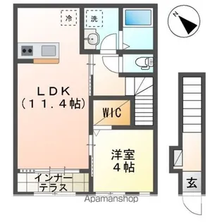 ウィズダム コート【2階】の間取り