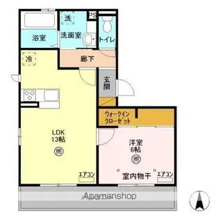 グレイスコートB棟【3階】の間取り