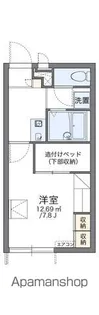 レオパレスディライトフル【101号室】の間取り