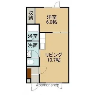 プラザ2000【2階】の間取り