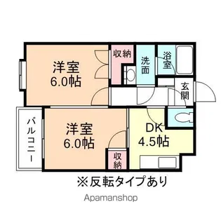 ラ・ヴィラ大沢野【1階】の間取り