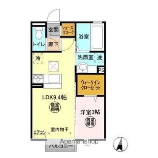 大黒屋 十五番館【1階】の間取り