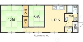米田マンション【3階】の間取り