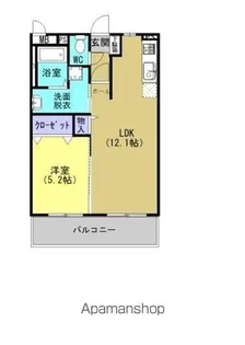 グランコモード【4階】の間取り