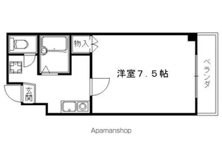 サンパティック参番館【303号室】の間取り
