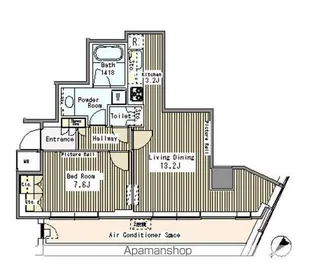 MY TOWER RESIDENCE【14階】の間取り