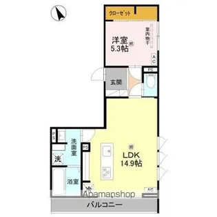 FT.Recolte(エフティーレコルト)【3階】の間取り