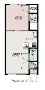 ベルコートハウス【2階】の間取り