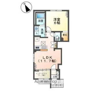 シラソル【1階】の間取り