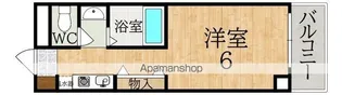 北之庄西町ビル【6階】の間取り