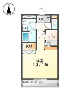 クレシアⅡ【1階】の間取り