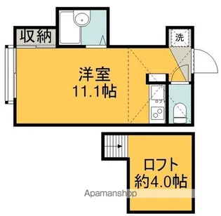 ニューテンダーハイム【2階】の間取り