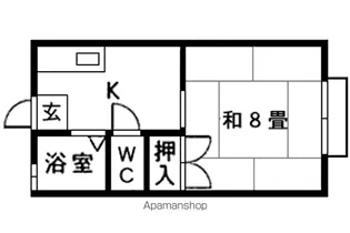 平成ハイツ【2階】の間取り
