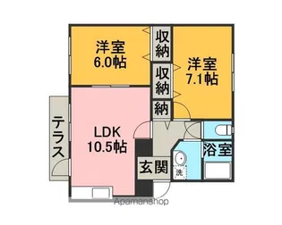 ペンション タカラ【1階】の間取り