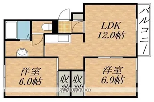 共栄マンション【3階】の間取り
