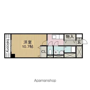 プランドール【2階】の間取り