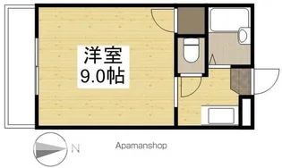 ウィステリア【407号室】の間取り