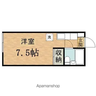 ハイムサンチルド【201号室】の間取り