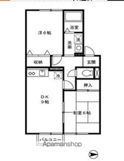プリエ豊町 A【1階】の間取り