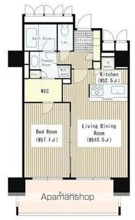 OASE用賀EAST【2階】の間取り