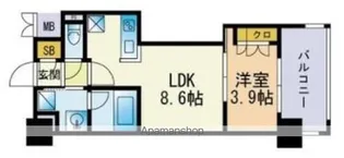 RJRプレシア千代県庁口駅前【603号室】の間取り