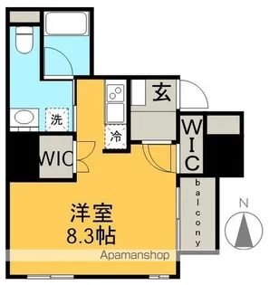 COMFORTささしまライブ【5階】の間取り
