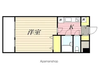 1Kの間取り画像