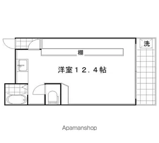シャトー・ドたなか【301号室】の間取り